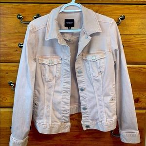 Liverpool pale pink denim jacket
